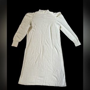 Who What Wear Cream Dress